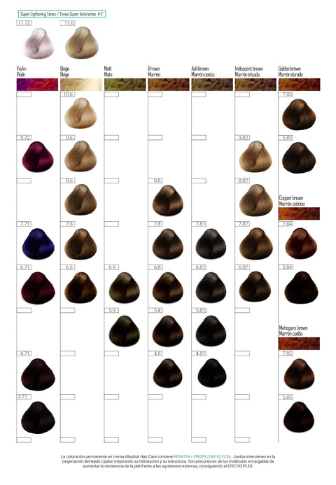 Absoluk coloración permanente